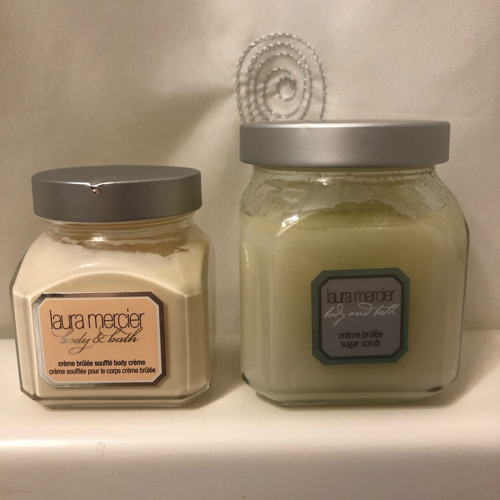Laura Mercier Body Scrub and Cream Set